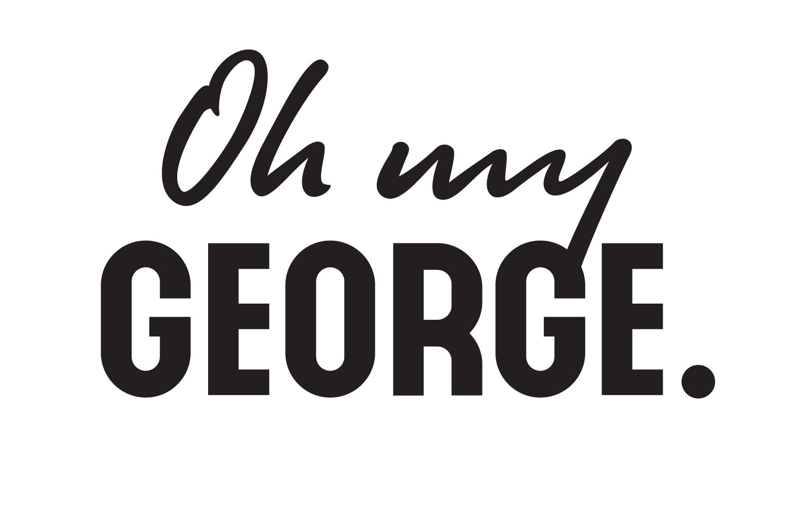 Logo van Oh my George.
