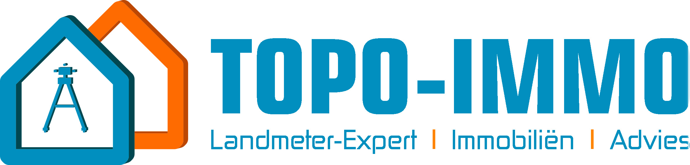 Logo van landmeetkantoor topo-immo